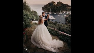 luxury wedding in Portofino  BELMOND SPLENDIDO HOTEL [upl. by Assyle]