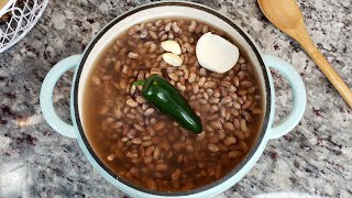 Pot Of Pinto Beans Recipe  Frijoles De La Olla Recipe [upl. by Ahsiki]