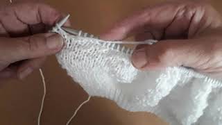 How to Increase The Stitches For a Sleeve Sheilas Knitting Tips [upl. by Norehs968]