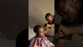 Clean trims 💇🔥 barber barberingcommunity barbershop viralvideo viralshorts trendingshorts [upl. by Irehc]