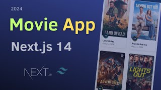 Nextjs 14 and Tailwind CSS project for beginners  Build a Movie app similar to IMdB [upl. by Arraet]