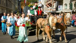 Traubenfest Meran 2016  Festumzug [upl. by Ahsiuqat]