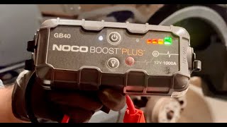 NOCO Boost Plus GB40 OneTake Demo  JumpStart Dead Car Battery [upl. by Adnohsirk540]