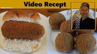 Kroketten en bitterballen maken  Heerlijk recept [upl. by Radmen]