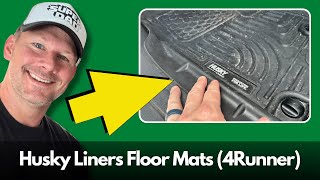 Husky Liners Weatherbeater Floor Mats for 2011 Toyota 4Runner review [upl. by Aiotal]