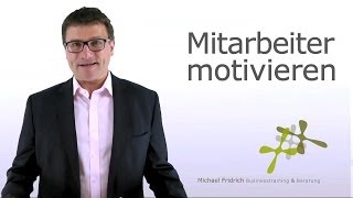 Mitarbeiter motivieren  7 Tipps andere zu motivieren [upl. by Benilda]