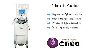 Apheresis Machine  Biomedical Engineers TV [upl. by Eanat107]