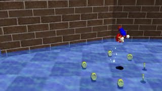 SM64  Whomps Fortress 100 Coins  No Joystick Allowed [upl. by Annal518]