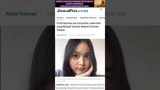 Ini Nyoman Ayu Carmenita lagi viral di korea [upl. by Haela24]