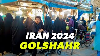 Golshahr Walking Tour  Sholoogh Bazaar Mashhad Iran گلشهر مشهد [upl. by Garnes]