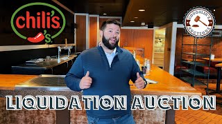 Former Chilis Restaurant Liquidation Auction [upl. by Ogait]