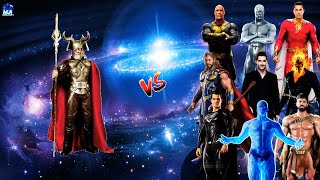 Odin VS Avengers and DC  Two Round Fight [upl. by Calysta]