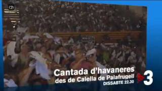 TV3  Dissabte 2230 a TV3  Cantada dhavaneres des de Calella [upl. by Acirretal]