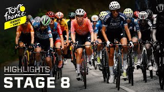 Tour de France Femmes 2024 Stage 8  EXTENDED HIGHLIGHTS  8182024  Cycling on NBC Sports [upl. by Howlan]