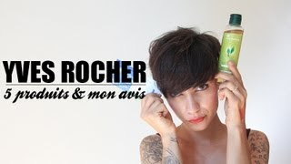 Yves Rocher  5 produits et mon avis [upl. by Kinnard285]