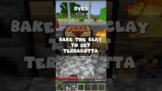 Lets Make Terracotta in Minecraft Survival 😎😎 shorts [upl. by Los]