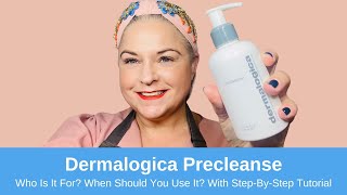 Dermalogica Precleanse  How To Use It amp What Is A Double Cleanse Routine [upl. by Llerud824]