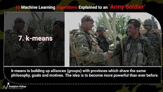 10 Machine Learning Algorithms Explained to an ‘Army Soldier’ [upl. by Asirralc]