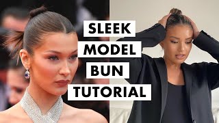 Sleek Bun Tutorial  How To [upl. by Columbine]