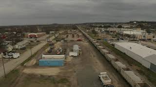 Copperas Cove Texas  Aerial Hyper lapse [upl. by Attenej76]