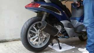 Piaggio Beverly 250 Remus Hexacone Exhaust no DBKiller [upl. by Win]