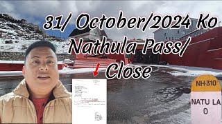 NATHULA PASS  BANDH RAHEGA 🙅🏿🔒hillgangtok nathulapass nathula changulake zuluk silkroad [upl. by Magnien949]