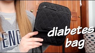 Whats In My Diabetes Bag  Daily Diabetics  Laina [upl. by Boardman]