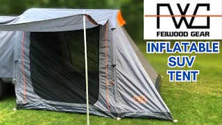 FEIWOOD GEAR Inflatable SUV Tent for Car Camping [upl. by Ecirp]