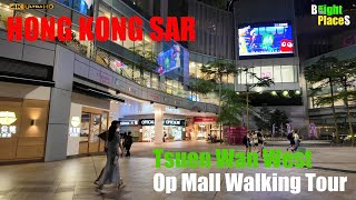 HONG KONG SAR Tsuen Wan West Op Mall Walking Tour 4K UHD [upl. by Comyns]