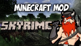 Minecraft  SkyrimCraft Mod Spotlight [upl. by Eitsym]