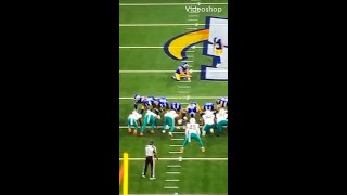 Joshua Karty 53 yard field goal [upl. by Mahseh]