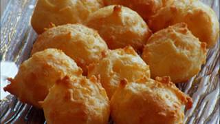 Recette  Gougères au fromage [upl. by Nicolette936]