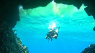 Cave dive in Cozumel Mexico [upl. by Tserof]