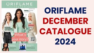 ORIFLAME DECEMBER CATALOGUE 2024 newproducts bestoffers christmasoffer workfromhome [upl. by Scornik]