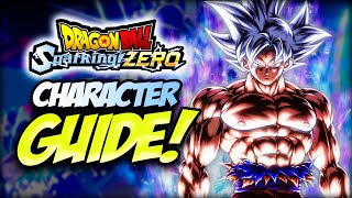 Dragon Ball Sparking Zero The Ultimate Mastered Ultra Instinct Goku Guide [upl. by Ahsekyw752]