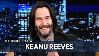 Keanu Reeves Spills Exciting Details on John Wick Chapter 4 Extended  The Tonight Show [upl. by Alaet]