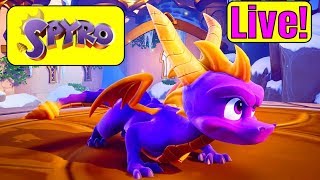 SPYRO REIGNITED TRILOGY XBOX ONE X LIVE Spyro Remastered Xbox One  Spyro Xbox One X Gameplay [upl. by Avenej]