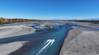 Lower Waimak Braided River Jetboating [upl. by Joelynn629]