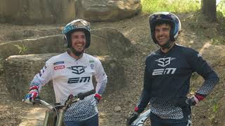 EM  Trial Riding Session w Fajardo Chatagno Bruand amp Pena [upl. by Melamie]