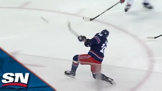 Rangers Artemi Panarin Rifles Home Opening Goal 50 Seconds In vs Capitals [upl. by Auhsaj528]