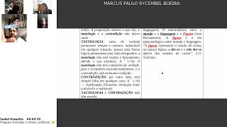 Leitura 2 Tractatus LogicoPhilosophicus  Grupo Lógica deôntica  Prof Marcus Boeira [upl. by Nagaer]