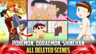 Pokemon Doraemon shinchan All Deleted Episode Scenes In hindi  AnimeCartoon New Movie Cut Clips [upl. by Akeihsal]