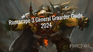 Runescape 3  Ultimate Bandos Graardor Solo Guide 2024  NORMAL AND HARD MODE [upl. by Eneja]