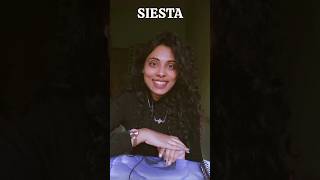 Word  Siesta learnenglish english vocabulary englishwords [upl. by Ppilihp]