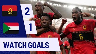 ANGOLA VS SUDAN21AFCON QUALIFIERSGOALSampHIGHLIGHTS [upl. by Subir172]