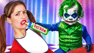 Baby Joker Controls My Life 😨 Spending 24 HOURS with Baby Joker Challenge 😱 [upl. by Aihsoem]