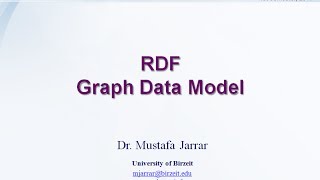 RDF  Graph Data Model Part 12 [upl. by Orv]