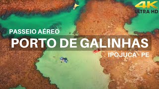 Porto de Galinhas 4k Drone Video [upl. by Pinebrook969]