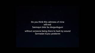 Gamsız Hayat Candan Erçetin English translation [upl. by Savart358]