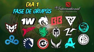 ES FASE DE GRUPOS  Dia 1 ► The International 2024 😱  Dota 2 [upl. by Misa]